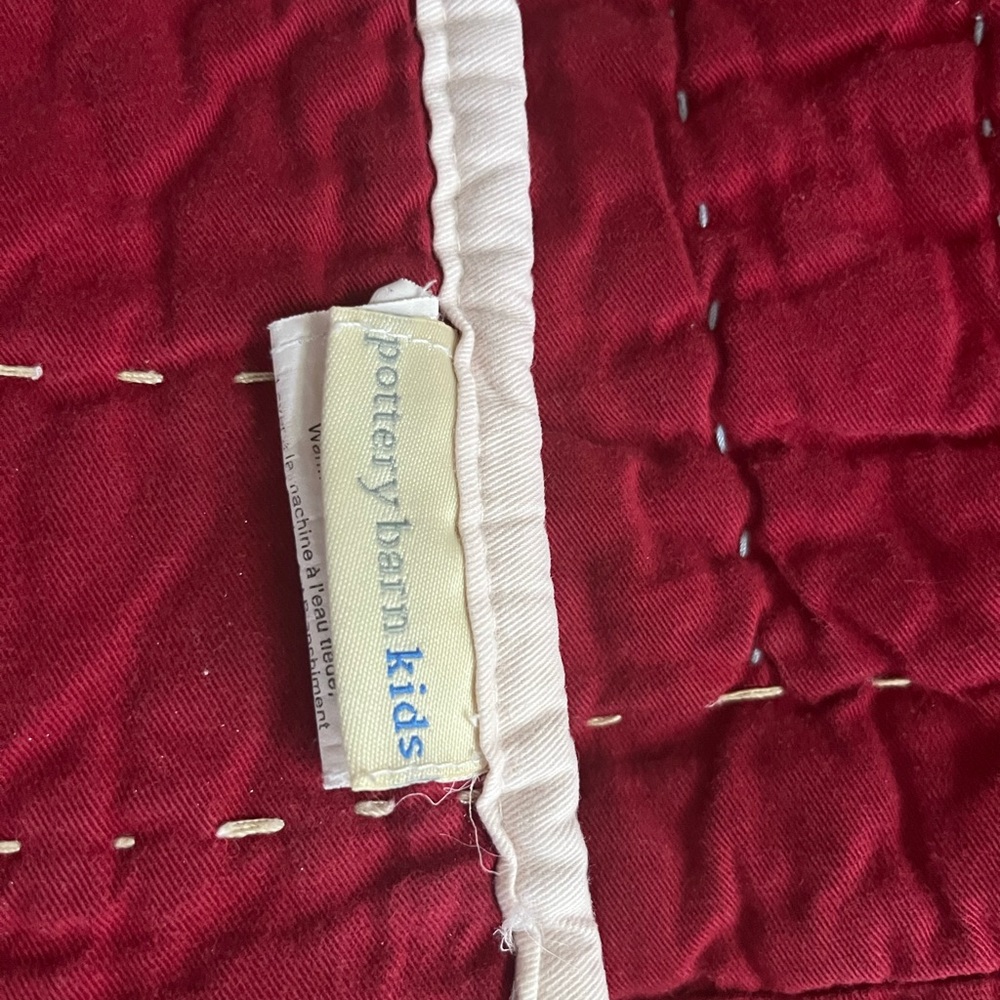 Pottery Barn kids twin quilt